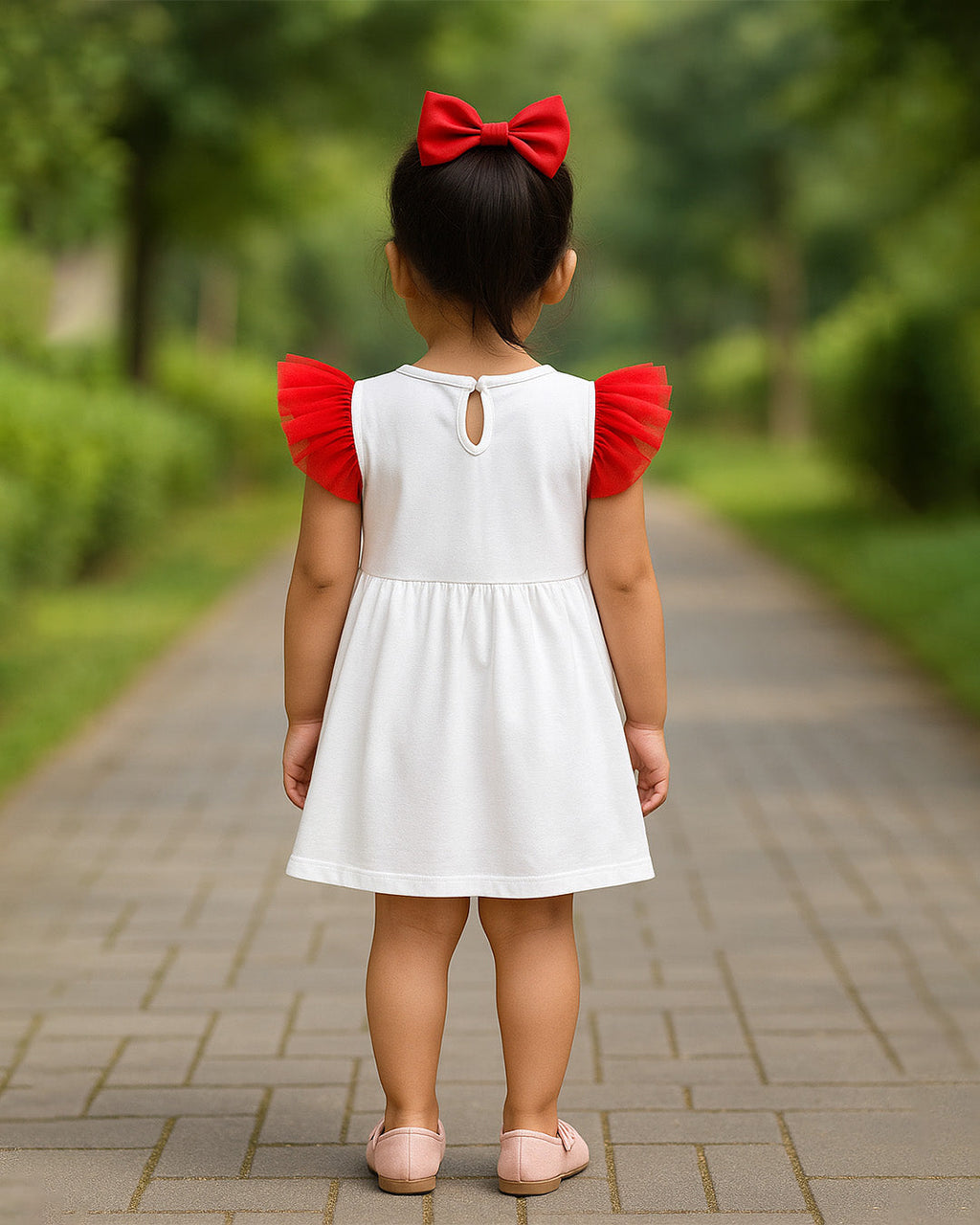 Watermelon Print Dress â€“ PD059