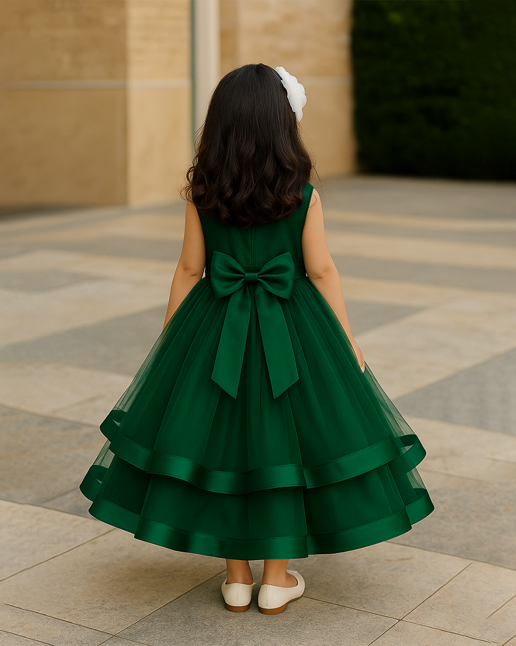 Emerald Green Party Dress â€“ PD065