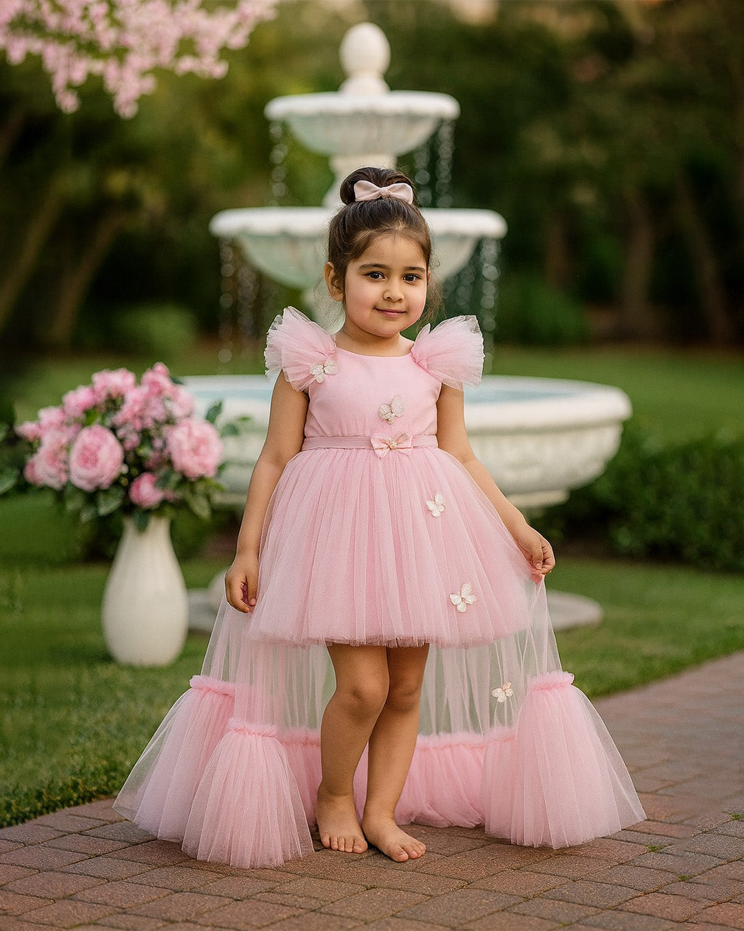 Pink Fairy Tulle Dress 🌸🧚 – PD078