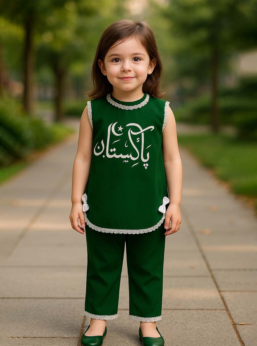 Kids Pakistan Azadi Outfit PD23