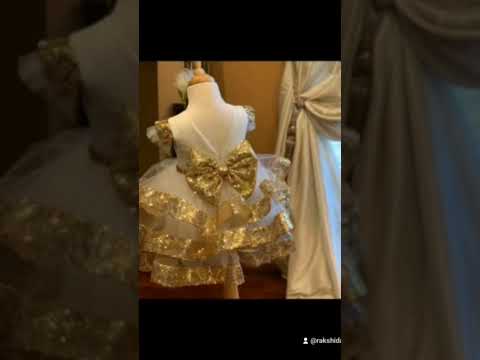 White & Gold Princess Gown – PD072