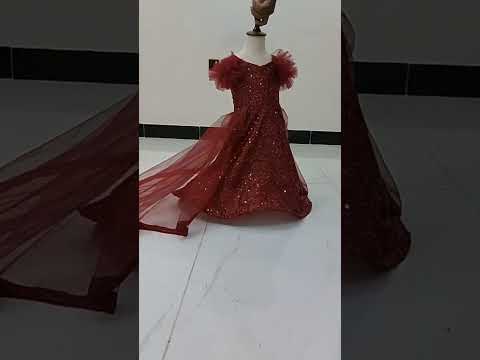 Maroon Princess Gown PD05